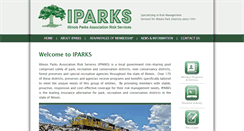 Desktop Screenshot of iparks.org